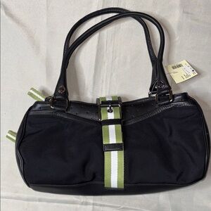 NEW Cole Haan Black and Green Women's Bag